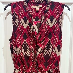 Forever 21 Sleeveless Printed Jumpsuit – Size Small